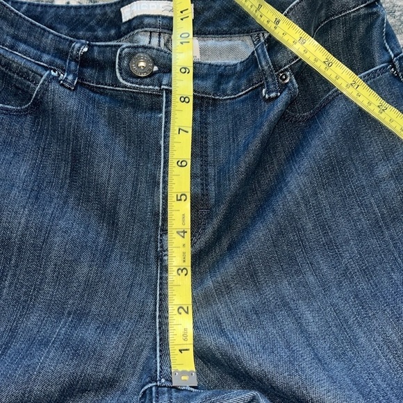 Chico’s platinum women’s denim sipper jeans Size 0 equals US 4 - Picture 6 of 11